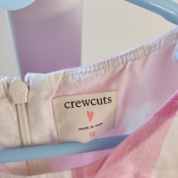 Pretty Pink Check J crew girls dress - Picture 5 of 5